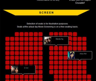 Maybank eVibes Card goes to the movies with youths on social media